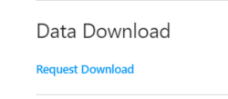 download instagram data req