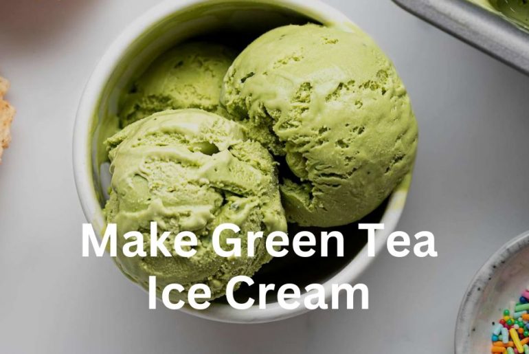 how to make green tea ice cream