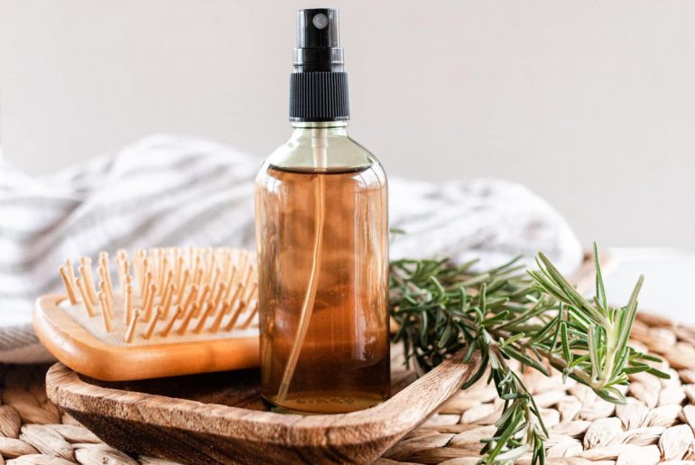 how to make rosemary water for hair