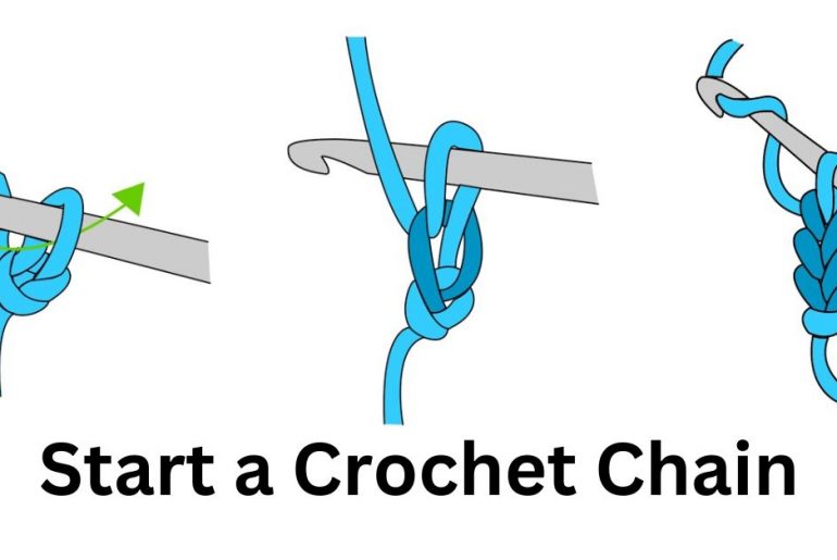 how to start a crochet chain