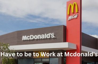 how old do you have to be to work at mcdonald's